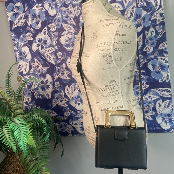 Telephone Purse Handbag Pink Black White Rotary Adjustable Shoulder Strap - Picture 4 of 9